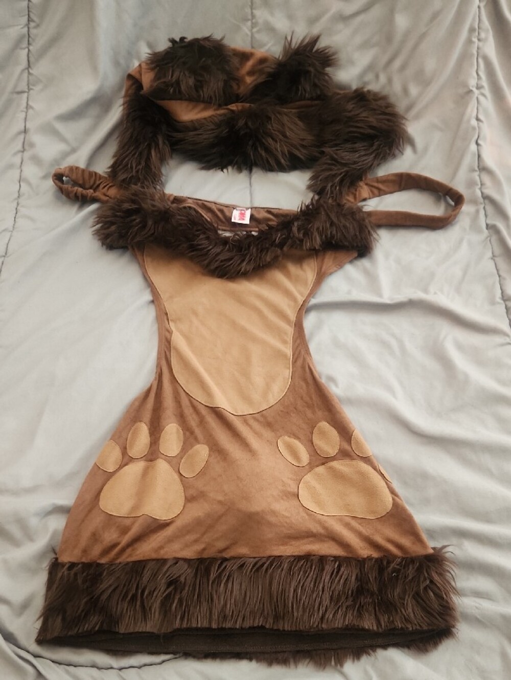 ROMA Brown Bear Bodacious Costume with Faux Fur Accents - Picture 3 of 7